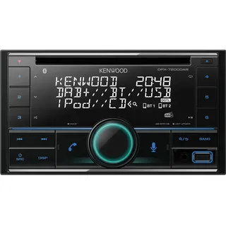 Kenwood DPX-7200DAB 2-DIN CD-Autoradio mit DAB+ und Bluetooth FSE/Alexa Built-in, USB, 4x50W m. Ant.