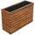 Proregal Pflanzkasten 63 x 41 x 23 cm Braun