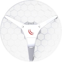 MikroTik RBLHG-2ND LHG 2 Dual chain 18dBi 2.4GHz CPE/Point-to-Point Integrated Antenna - Wireless router N Standard - 802.11n