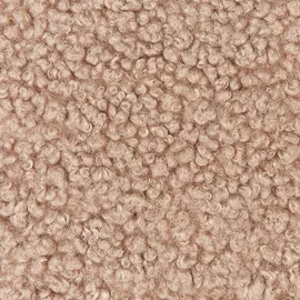 Beliani Schaukelsessel OULU Bouclé 0 x 0 x 0 cm Beige gepolstert