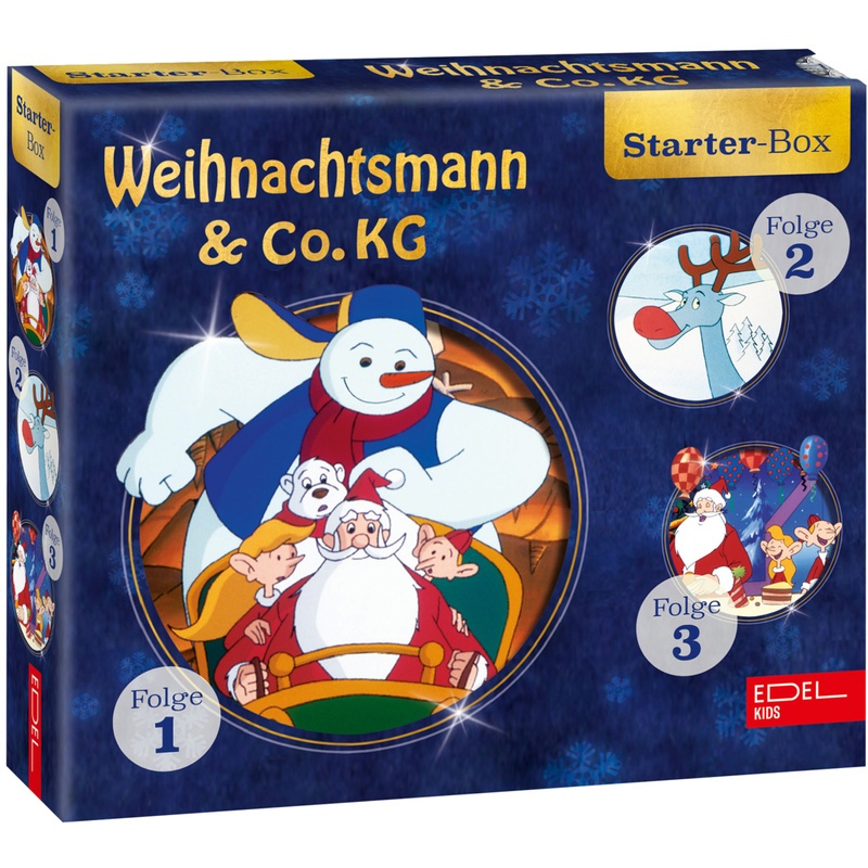 Weihnachtsmann & Co. Kg - Starter-Box.Box.1,3 Audio-Cd - Weihnachtsmann&Co. KG (Hörbuch)