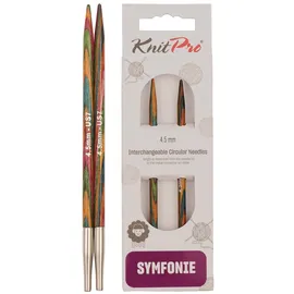 KnitPro Austauschbare Nadelspitzen Mehrfarbig 13 cm 4,5 mm 3 St.