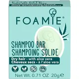Foamie Aloe Vera Shampoo Bar festes Shampoo für trockenes Haar 20 g