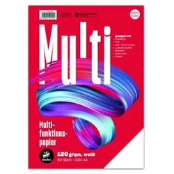 Kopierpapier, A4, 120g/m2, 50 Blatt, weiß