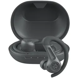 JBuds Sport In-Ear Bluetooth Kopfhörer Kabellos TWS 14 h Laufzeit IP66  (Graphit)