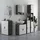 kleankin Spiegelschrank 17 cm grau
