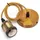 Aigostar E27 Vintage Lampenfassung mit Kabel 1m 0,0 W E27 Gold