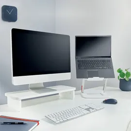 Leitz Monitorständer Ergo für 24 Zoll Monitore weiß