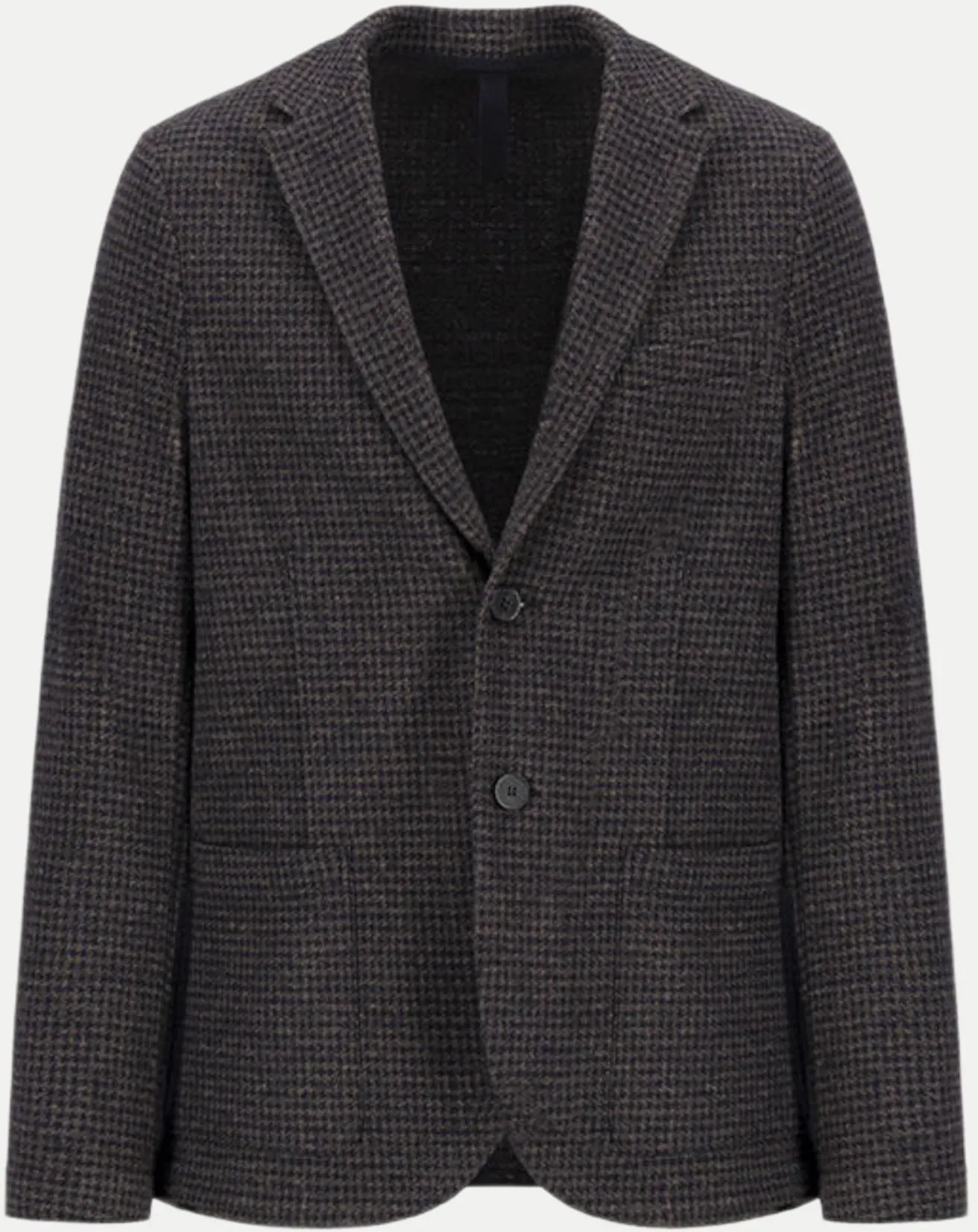 Jersey-Blazer mit Pepita Muster Braun 54