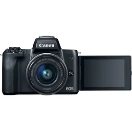 Canon EOS M50 Mark II schwarz + 15-45 mm IS STM