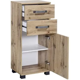 Schildmeyer Milan Unterschrank 40,5 x 94,8 x 32 cm Beige/Braun