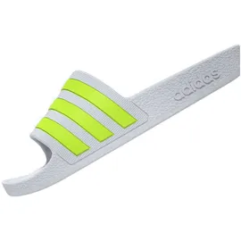 adidas Aqua Adilette Kids Cloud White / Solar Slime / Cloud White 33