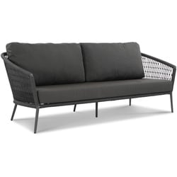 Musterring Gartensofa-Modul Ibiza Aluminium Grau