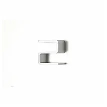authentics Hausnummer 80602 Silber