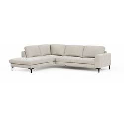 CASEDO Ecksofa Alicante Stoff Naturel