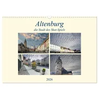 Calvendo Altenburg, die Stadt des Skat-Spiels (Wandkalender 2026 DIN
