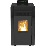 SCHENGER Pelletofen HLP3402 Schwarz A++ 5,5kW Vollautomatisch+WIFI+Eco Modus