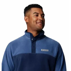 Columbia Steens Mountain Half Snap II Fleecepullover Blau L