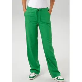 Aniston CASUAL Leinenhose Casual Grün 44