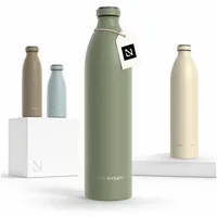 LARS NYSØM Edelstahl Trinkflasche 350ml, 500ml, 750ml, 1L, 1
