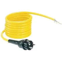 GIFAS Electric 211890 Strom Anschlusskabel Gelb 5m