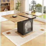 Esstisch Ausziehbar 140x80 Cm Mit Stauraum Okmyhome