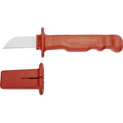 Bahco, Zange, Isoliertes Kabelmesser mit Schutzkappe aus Kunststoff, 55,5 mm (180 mm)