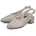 Slingpumps in silber Gr 40