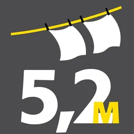 Juwel Ruck Zuck 5,2 m silber