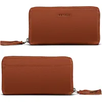 ROYALZ Helena Vintage Geldbörse Damen Texas Braun
