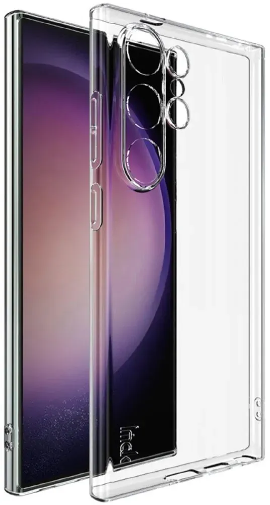 Handy Schutzhülle für Samsung Galaxy S24 Ultra Kamera Hülle Case Cover Tasche Transparent Smartphone Bumper Backcover #1