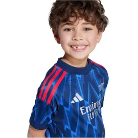 adidas Arsenal London Minikit 2025/26 Auswärts blau Kinder Gr. 92/98