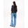 Tommy Hilfiger Tommy Jeans Damen Weste Slim Zip Print Down mit Stehkragen, Schwarz (Black), XS - XS