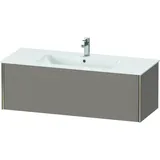 Duravit XViu Waschtisch-Unterschrank XV40280B143 121 x 40 x 48 cm, basalt matt, 1 Auszug, wandhängend, champagner matt