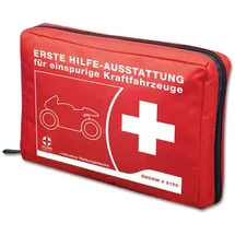 Gramm medical Motorrad-Verbandtasche mit ÖNORM V5100, rot