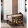 xl moebel gmbh Dreisitzer Sofa 3 Sitz Klassische Möbel Sofas Stoff Stil Barock Rokoko Luxus Neu - Beige