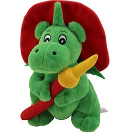 Sweety Toys Drache 20 cm Grün