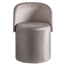 Hocker HEINE HOME, grau, B:46cm H:63cm T:43cm, Hocker