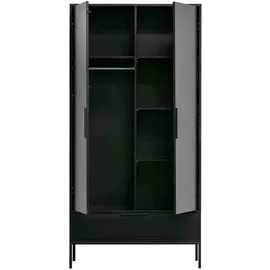 Woood Adam Garderobenschrank 100 x 0 x 0 schwarz