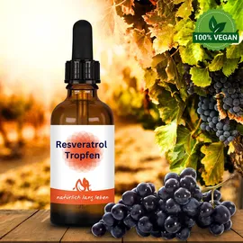 natürlich lang leben Resveratrol Tropfen 30 ml