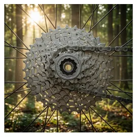 Shimano Kassette 9-fach 11-32 Zähne Silber