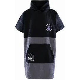 Wave Hawaii Travel Poncho Unisex Grau L/XL