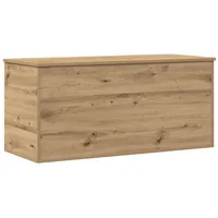 VidaXL Aufbewahrungsbox mit Deckel Artisan Eiche 100x42x46 cm