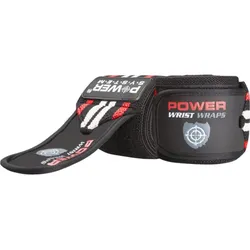 Power System Wrist Wraps Bandage für die Handgelenke Farbe Red 2 St.