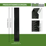 Baumarktplus TRUTZHOLM Auffahrrampen 160 cm 400 kg Stahl schwarz gebördelt Verladerampe Quads Rasenmäher