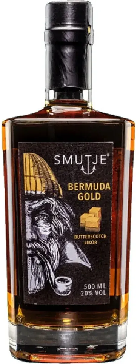 Smutje Bermuda Gold Butterscotch Likör 20% vol. 0,5 l