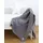 LOOLAY Musselin Bettüberwurf 150 x 200 cm Grau