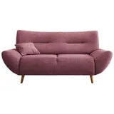 MID.YOU 2-Sitzer-Sofa Drago Brombeere Chenille