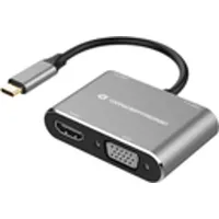 Conceptronic DONN16G 4-in-1 USB 3.2 Gen 1 Dockingstation, HDMI,