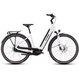 Cube Supreme Hybrid Comfort ONE 500 metallicwhite ́n ́black 2025 Easy Entry - RH 58 cm